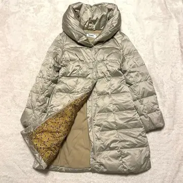 Spoom. 스 다운 코트 숄카라 베이지 38