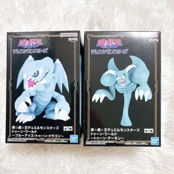 유희왕 피규어 블루아이즈 툰 드래곤 툰 데몬 2종 세트