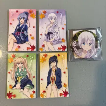 아토레 아니슈가 Summer pockets 유케무리 캔뱃지 시로하 외