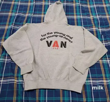 VAN Jacket  후드티 색상 그레이 사이즈 L