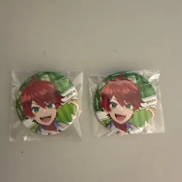 쟈파파 파라피치 캔뱃지 2개