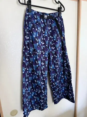 Go slow Caravan 해파리 패턴 와이드 팬츠