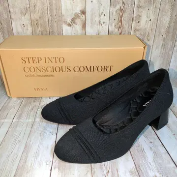 컨디션 최상 [ VIVAIA ] Julie Arch Pro 청키힐 펌프스