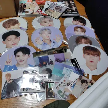 SEVENTEEN 세븐틴 세부치 부채 굿즈 묶음 판매