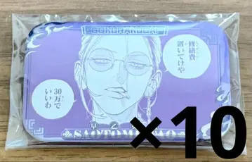 극락가 타오 스퀘어 캔뱃지 10개 중국 한정판