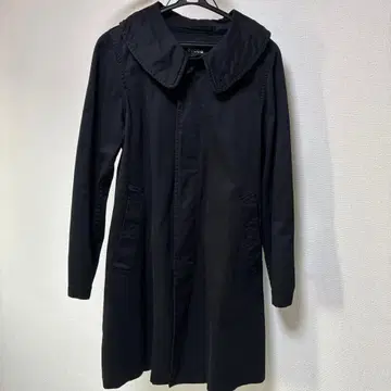 ZUCCA 블랙 롱 코트