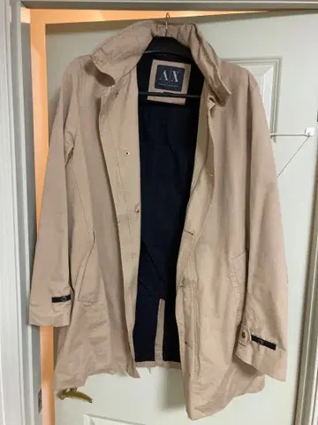 Armani Exchange 베이지 트렌치코트 L