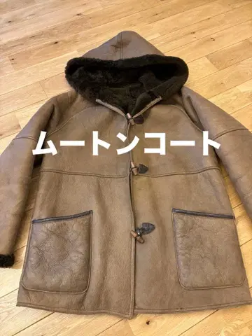 무스탕 코트 뉴질랜드 NZ 메리노울