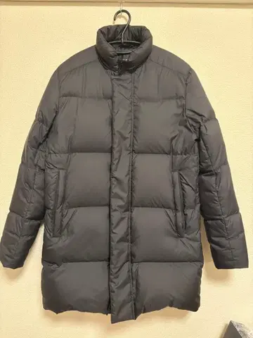 Theory 블랙 롱 다운 자켓