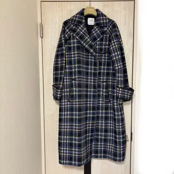 [ 새상품급 ] UNITED TOKYO 체크 체스터 코트
