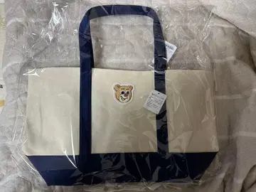 새상품 web 한정품 페이러 올드 테디 와펜 토트백 대