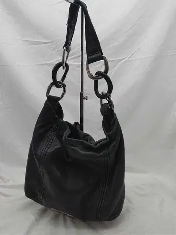 마이클 코스 가죽 숄더백 블랙 계열 대용량