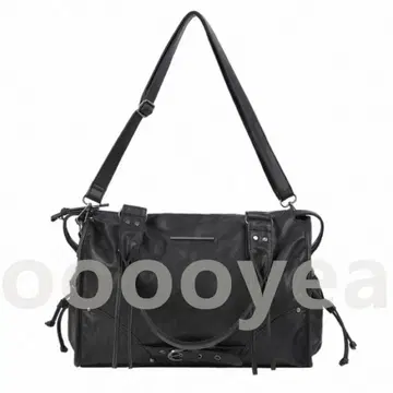 FANCY CLUB 블랙 숄더백