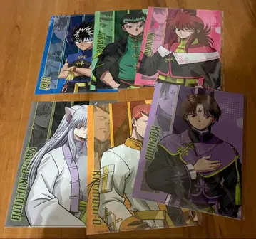 유유백서 마루쿠지 네온 차이나 코키치 클리어 파일 전종 유유백서 유백