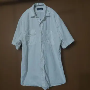 랄프 로렌 린넨 셔츠 코튼 셔츠