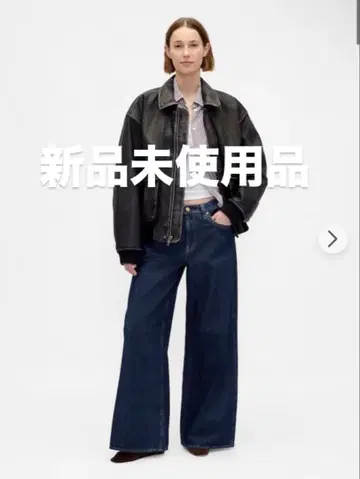 [ 미사용 새상품 ] GAP 로우 슬트 엑스트라 배기 데님 29/30