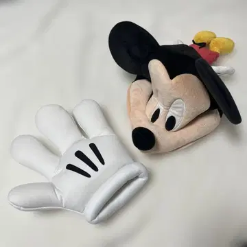 디즈니 미키 장갑 팬캡