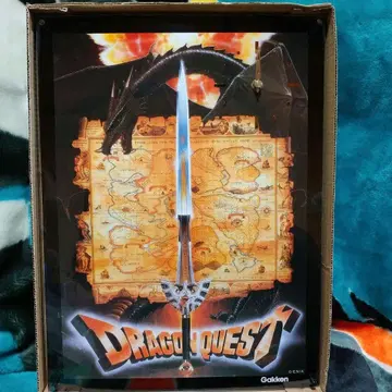 [ 새상품 미사용 ] 드래곤 퀘스트 패널 시계 벽걸이 시계 Gakken