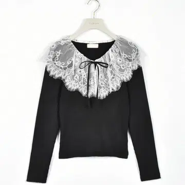 Anmille 안미르 레이스 스칼라 프릴 니트소