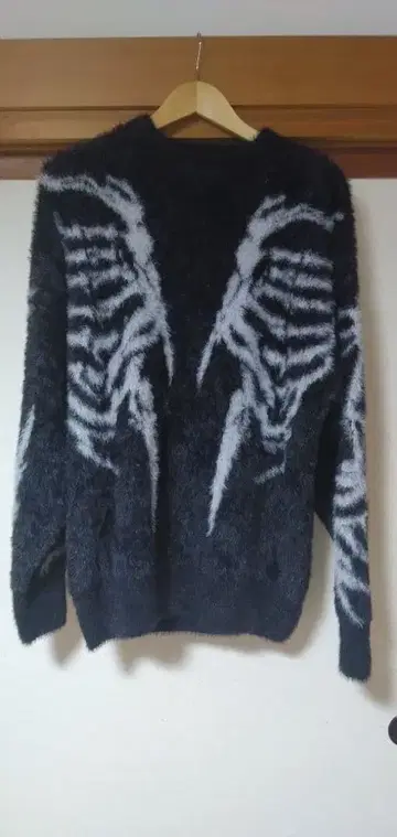 스컬 샤기 니트 M 사이즈 남성용