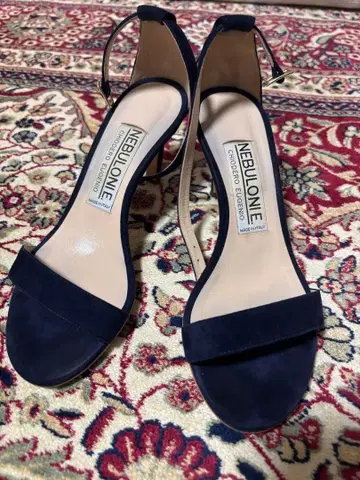 NEBULONE 네이비 스트랩 샌들