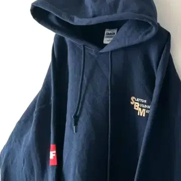 길단 SBM 자수 맨투맨 후드티 L 네이비 네이비 컬러 구제 의류