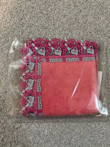 치카자와 레이스 x 25ans 한정판 코랄 핑크 미개봉 새상품 뱅상칸