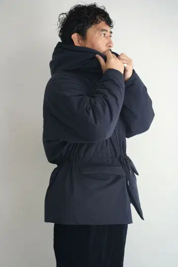 STILL BY HAND / BL02244 48 네이비 다운 자켓