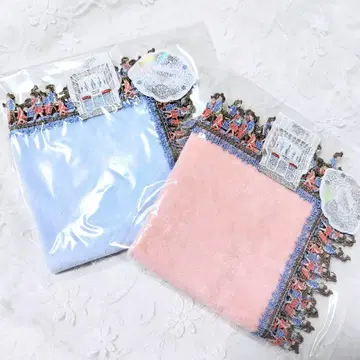 [ 새상품/미개봉 ] 긴자와 레이스 쇼핑 손수건 2장 세트