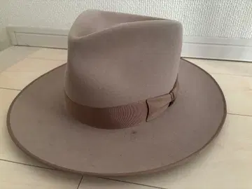 THE HAT HATTER 베이지 펠트 햇 7 1/2