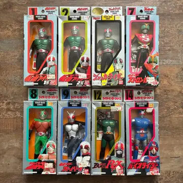 가면라이더 라이더 히어로 시리즈 8체 세트 박스 포함