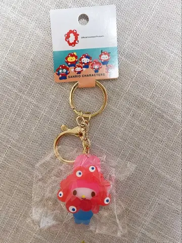 오사카 간사이 엑스포 먀쿠먀쿠 산리오 클리어 키링 마이멜로디