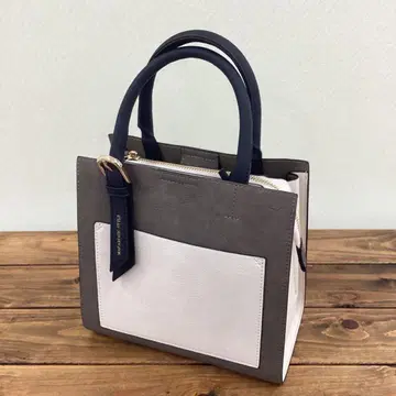 여성용 백 미사용 새상품 다크 그레이 2WAY 숄더 끈 포함