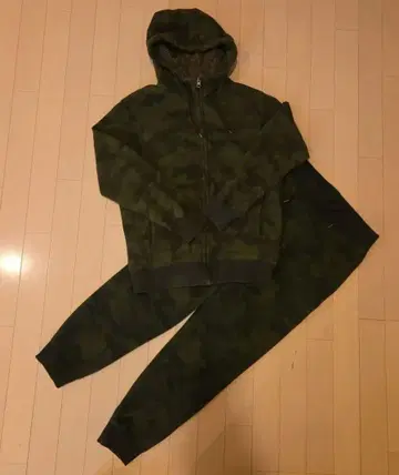 유니클로 카모플라쥬 셋업