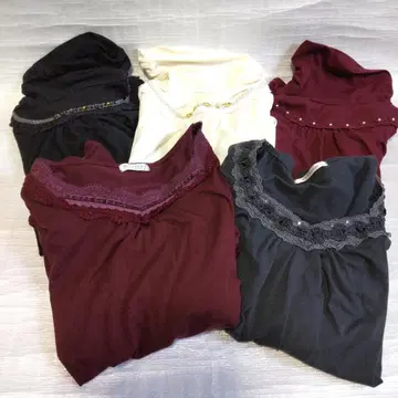 axes femme 티셔츠 5종 세트 묶음 판매 세트