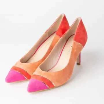 PICHE ABAHOUSE 컬러 블록 펌프스 피셰 아바하우스