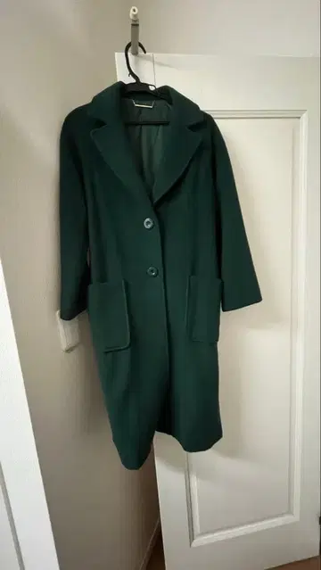 미라 오웬 오샤레! 다크 그린 롱 코트