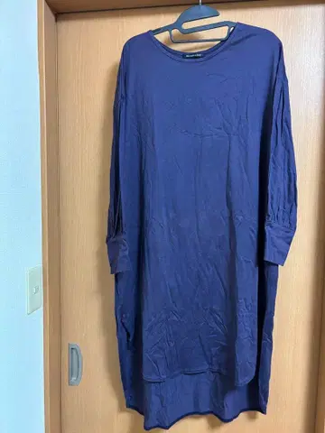 mizuiroind 미즈이로 인드 튜닉 원피스 퍼플