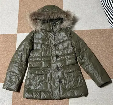 anyFAM 후드 부착 다운 자켓