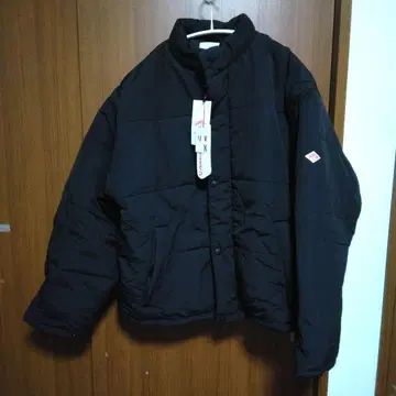 단톤 인슐레이션 스탠드 카라 자켓 블랙 S