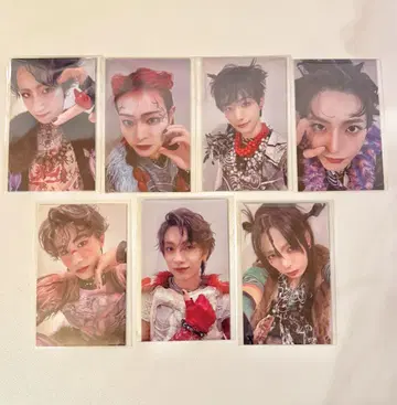 용궁성 OSHIBAI 트레이딩 카드 7종 세트