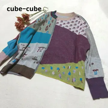 cube-cube 니트 스웨터 M 센소유니코