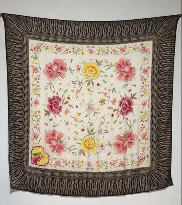 CHRISTIAN LACROIX 꽃무늬 스카프