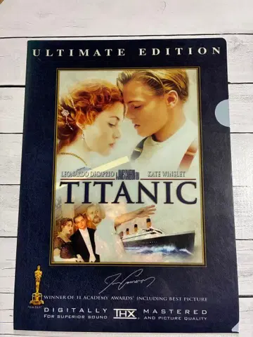 영화 TITANIC 타이타닉 공식 클리어 파일 새상품