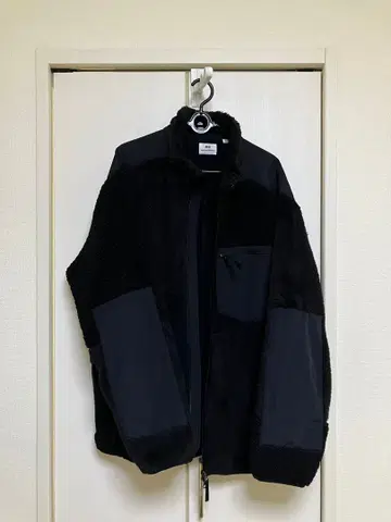 유니클로x엔지니어드 가먼츠 콤비네이션 플리스 자켓 블랙 XL
