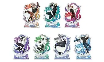 가격 인하 가능 주술회전 세가 럭키 쿠지 아크릴 스탠드 컴플리트 세트