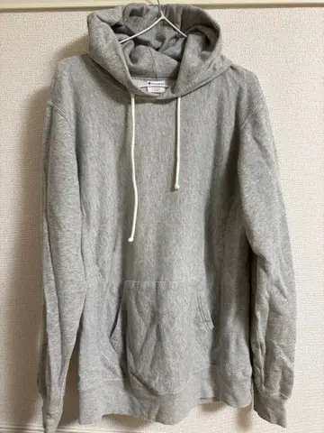 챔피언 리버스 위브 후드티 X-LARGE 그레이