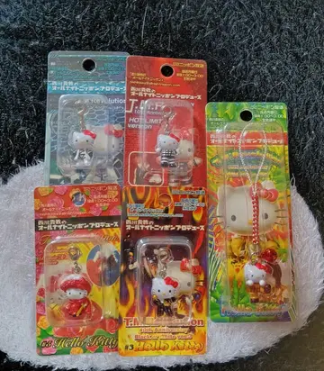 헬로키티 스트랩 5개 세트