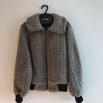 보아 자켓 복슬복슬 쇼와 레트로