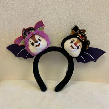 홍콩 디즈니 칩과 데일 박쥐 머리띠
